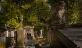 Fototapeta Paryż - Zabytkowy cmentarz Rakowice w Krakowie