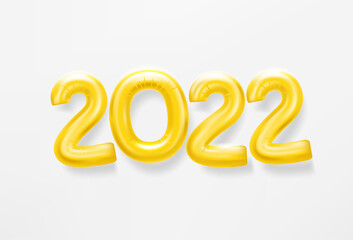 Poster - Happy new 2020 year greeting card