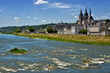 Edge of the Loire at Blois, a commune and the capital city of Loir-et-Cher department in Centre-Val de Loire, France