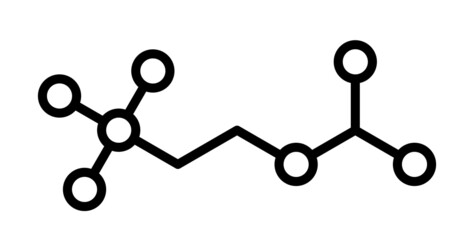 Sticker - Acetylcholine formula icon