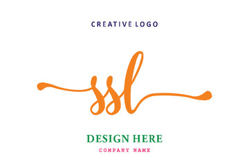 SSL lettering logo is simple, easy to understand and authoritative