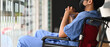 © Prathankarnpap - Man patient sitting on wheelchair in hospital room feeling lonely and depress.