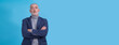 © tetxu - mature man in suit and crossed arms