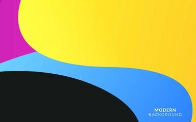 Wall Mural - modern abstract liquid colorful background. dynamic textured geometric elements design .can be used on posters ,banner ,web and any more.