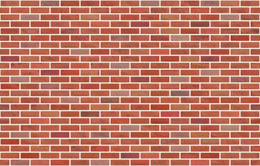Wall Mural - beautiful brown block brick wall seamless pattern texture background