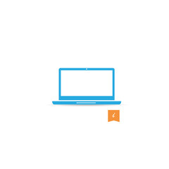 Poster - Computer icon vector isolated on white background. Trendy computer icon in flat style. Modern template for web site, app, ui and logo. Vector illustration, EPS 10