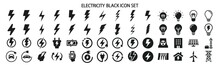 Power Related Icon Set
