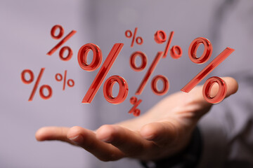 Poster - Your personal interest rate.