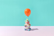 © Yaroslav Danylchenko/Stocksy - Chalk pieces and balloon