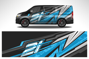  Car wrap design race livery vehicle decal vector. Graphic abstract stripe racing background kit designs for vehicle, race car, rally, adventure and livery