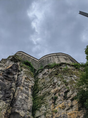 Sticker - Beautiful view of the castle under the cloudy sky