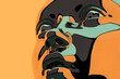 © Don Smith/Stocksy - Graphic image woman face