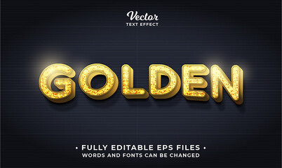 Wall Mural - golden premium text effect editable eps cc. words and fonts can be changed	
