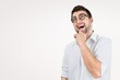 © BillionPhotos.com - Portrait of happy, relieved, and carefree guy with big cheerful smile,
