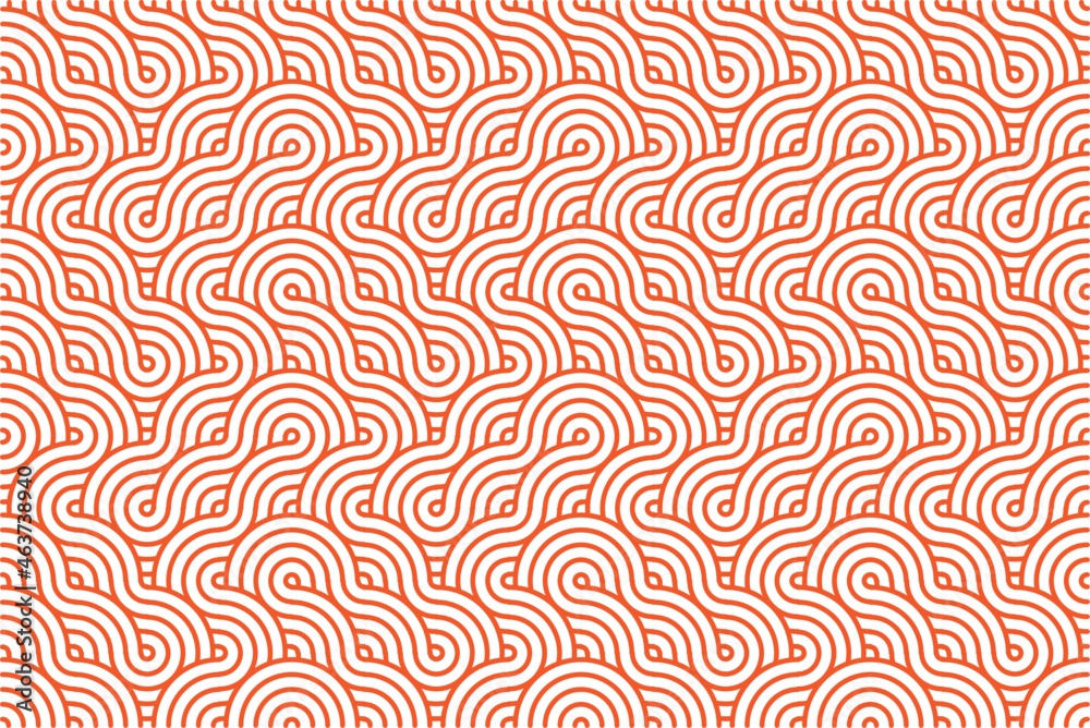 seamless pattern with red hearts Stock Vector | Adobe Stock