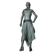 © Seeker Stock Art - Scifi Alien Woman with Gray Skin, 3D Illustration, 3D rendering