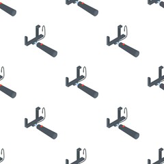 Poster - Selfie stick pattern seamless background texture repeat wallpaper geometric vector