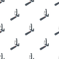 Poster - Selfie stick for photos pattern seamless background texture repeat wallpaper geometric vector