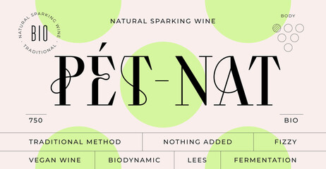 Canvas Print - minimal label. set of modern wine tag, label for brand, logo, sticker winery. template design minima