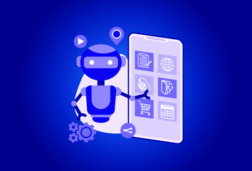 Poster - ai in socialmedia illustration exclusive design inspiration