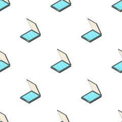 Poster - Scanner pattern seamless background texture repeat wallpaper geometric vector