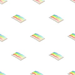 Poster - Directory palette color pattern seamless background texture repeat wallpaper geometric vector