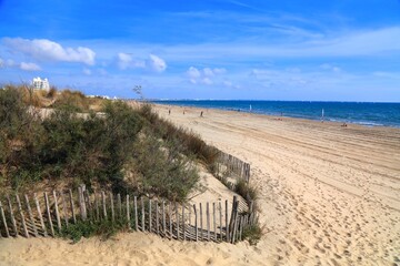 Canvas Print - Plage du Grand Travers in France