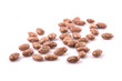pinto beans isolated on white