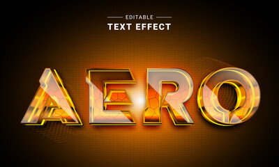 Editable text style effect - Techno text style theme. Cyber technology text style. Cyber monday