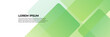 © SyahCreation - Abstract modern green banner design web template set. Horizontal header web banner. Vector abstract graphic design banner pattern background template.