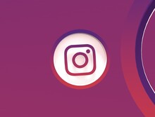 Insta Logo On Isolated Background3d Render
