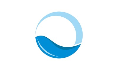 Poster - water circle logo