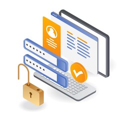 Poster - Unlock personal password account security