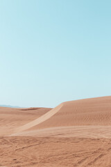  sand dunes in the desert