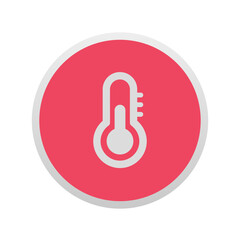 Canvas Print - Temperature - App Icon Button