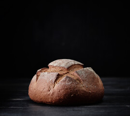 Canvas Print - freshly baked artisan bread