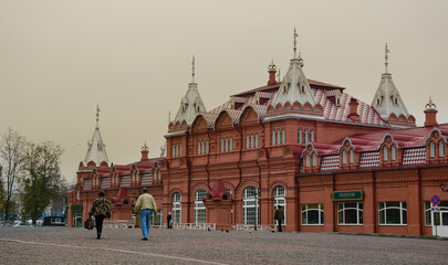 Old architecture in Suzdal Town, Russia