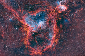 Wall Mural - heart nebula ic1805