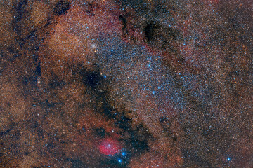 Wall Mural - small sagittarius star cloud m24