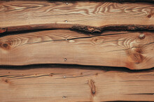 Closeup Of Wood Slabs Background