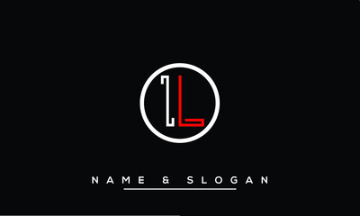 IL,  LI,  I,  L   Abstract Letters Logo Monogram