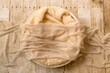 © Mila - Brown nest, digital photography background for newborn and baby.