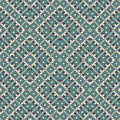 Overlapping rectangles and squares background. Seamless pattern design with repeated overlay geometric figures.