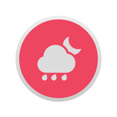 Rainy Night - Sticker