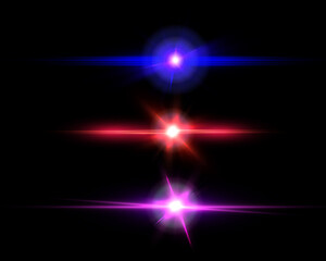 Poster - Abstract light effect for backgrounds and illustrations.	