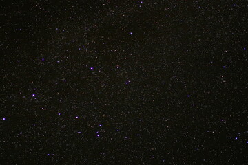 Wall Mural - clear night sky with a lot of stars