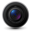 © Cobalt - Camera photo lens 3D icon, realistic technology symbol design.