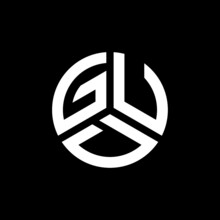 GUD Letter Logo Design On Black Background. GUD Creative Initials Letter Logo Concept. GUD Letter Design. 
