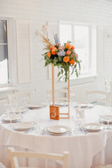 wedding table setting