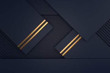Wall Mural - Abstract background with luxury concepts. 3D rendering.